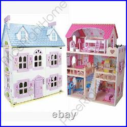 Leomark Kids Doll House With Furniture Play House Teapot Girls Free P+p