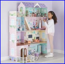 Lillie's Wooden kids girls indoors home Doll House Flat room pretend play toy Lillie's Wooden kids girls indoors home Doll House Flat room pretend play toy