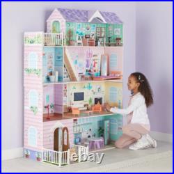 Lillie's Wooden kids girls indoors home Doll House Flat room pretend play toy Lillie's Wooden kids girls indoors home Doll House Flat room pretend play toy