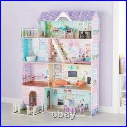 Lillie's Wooden kids girls indoors home Doll House Flat room pretend play toy Lillie's Wooden kids girls indoors home Doll House Flat room pretend play toy