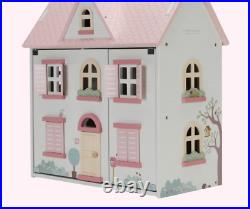 Little Dutch Wooden Doll House Furniture And Accessories 3 Story Dolls Included