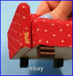 Living Room H. Rülke Sofa Sewing Machine 112 Dollhouse Dollhouse 1940s
