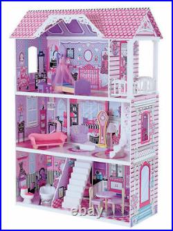 Luxury Manor Doll House Large 117.5cm High Wooden House Magical Mimi RRP £175