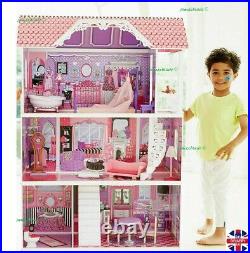 Luxury Manor House Large Wooden Doll House Magical Mimi 117.5cm HighRRP £165