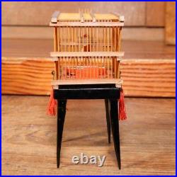 Luxury Miniature furniture ornament Doll house Japanese wooden w / box WO293