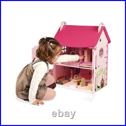 Mademoiselle Doll's House & Furniture Janod Wooden Furniture NEW