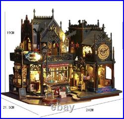 Magic DIY Miniature House Kit, Wooden Magic Shop Dolls House FREE SHIPPING