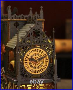 Magic DIY Miniature House Kit, Wooden Magic Shop Dolls House FREE SHIPPING