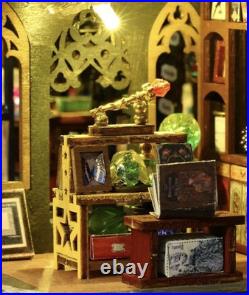 Magic DIY Miniature House Kit, Wooden Magic Shop Dolls House FREE SHIPPING