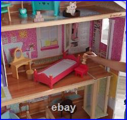 Majestic Mansion Wooden Dolls House With Furniture 65252 BRAND NEW BOXED