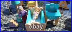 Majestic Mansion Wooden Dolls House With Furniture And Accessories Included