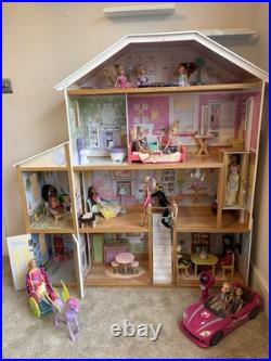 Majestic Mansion Wooden Dolls House with Furniture and Accessories + Extras