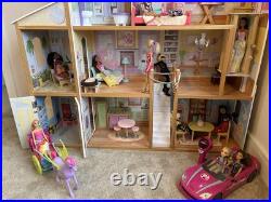 Majestic Mansion Wooden Dolls House with Furniture and Accessories + Extras