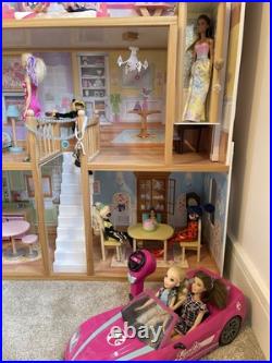 Majestic Mansion Wooden Dolls House with Furniture and Accessories + Extras