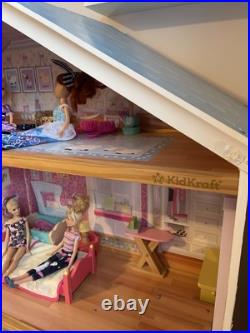 Majestic Mansion Wooden Dolls House with Furniture and Accessories + Extras