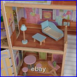 Majestic Mansion Wooden Dolls House with Furniture and Accessories Included