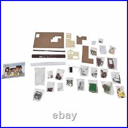 Mini Dollhouse Models Toy Wooden Miniature Doll House Furniture Toy Accessories