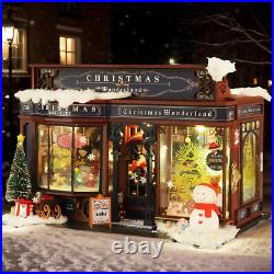 Miniature Christmas Houses Tiny House Kit Christmas House Wooden Doll House