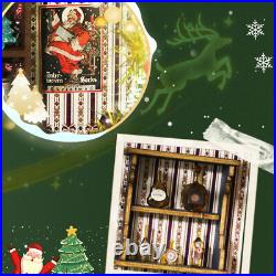 Miniature Christmas Houses Tiny House Kit Christmas House Wooden Doll House