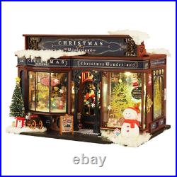 Miniature Christmas Houses Tiny House Kit Christmas House Wooden Doll House