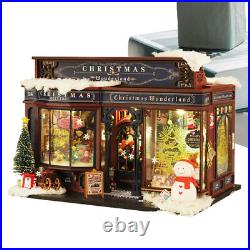 Miniature Christmas Houses Tiny House Kit Christmas House Wooden Doll House