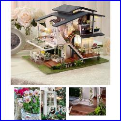 Miniature Doll House Creative Room with Furniture Kit Toy Gift 14+ Years Old