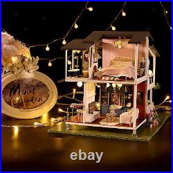 Miniature Doll House Room Furniture Kit Educational Toys Romantic Gift