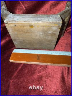 Miniature Dollhouse Erzgebirge Old Wooden Size 16 Cm Furniture Display Cabinet