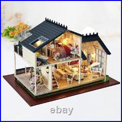 Miniature Home Model Diy Apartment Model Wooden Miniature House