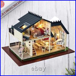 Miniature Home Model Diy Apartment Model Wooden Miniature House