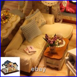 Miniature Home Model Diy Apartment Model Wooden Miniature House