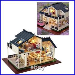 Miniature Home Model Diy Apartment Model Wooden Miniature House