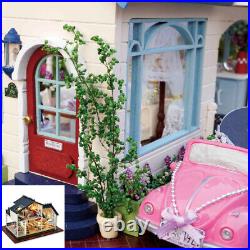 Miniature Home Model Diy Apartment Model Wooden Miniature House