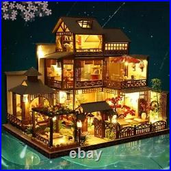 Miniature Japanese DIY Craft Dollhouse 3D Wooden Handmade Kit Free P&P