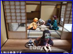Miniature Kit Japanese style Room SET of 3 Doll House Handmade Wooden 1/12