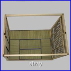 Miniature Kit Japanese style Room SET of 3 Doll House Handmade Wooden 1/12