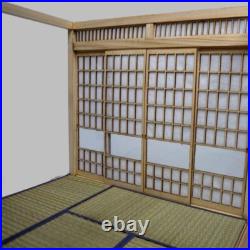 Miniature Kit Japanese style Room SET of 3 Doll House Handmade Wooden 1/12