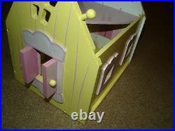 Miniature Wooden Sweetpea Doll house + some furniture