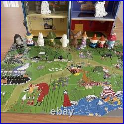 Moomin Moomin House Wooden Doll Puzzle Soft Bi