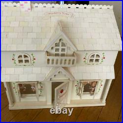 Mother Garden's Wooden Doll House Strawberry House miniature furniture USED