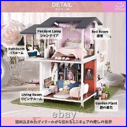 MuMuBoo Dollhouse with Japanese Instructions Handmade Mini T. Ships from Japan