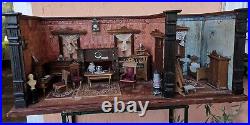 Museum dollhouse probably Christian hacker antique doll house dollhouse