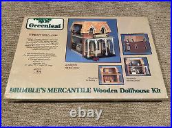 NEW Greenleaf Brimbles Mercantile General Store Wooden Dollhouse Kit Sealed