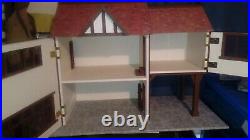 New and Unused Period Wooden Dollshouse