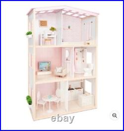 OUR GENERATION Sweet Home 3-Story Dollhouse Playset, Wooden, Very good condition