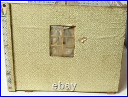 Old dollhouse housing doll's kitchen Wilhelminian period 1900 dollhouse 56 x 42 cm dwarfs