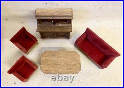 Old living room / buffet / dollhouse / Wilhelminian period