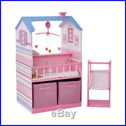 Olivia's Little World Childrens Wooden Doll Changing Station Doll House