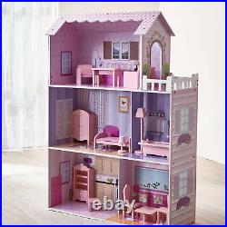 Olivia's Little World Dolls House Wooden Doll House with 13 Accessories