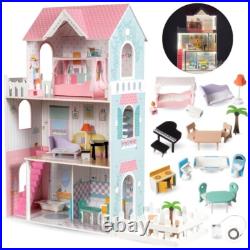 Our largest wooden doll-house XXL up to 123 cm LED backlight Our largest wooden doll-house XXL up to 123 cm LED backlight